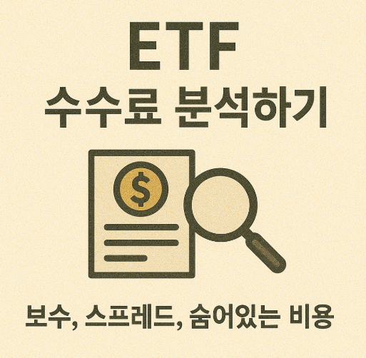 ETF 수수료 분석하기 (보수, 스프레드, 숨어있는 비용)