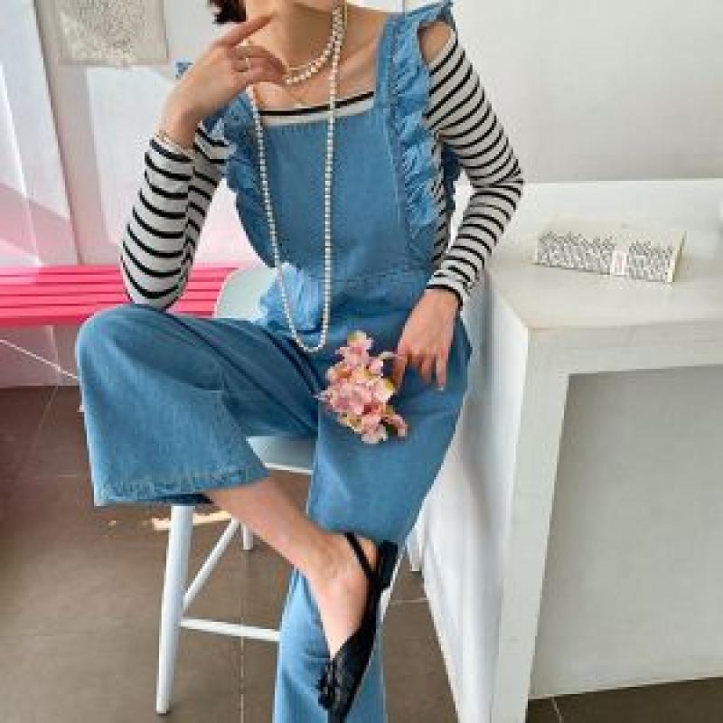 그녀희제 프리아 청 프릴 점프수트