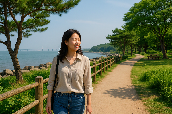 도심 속 자연 쉼터, 아암도해안공원에서 즐기는 인천 여행