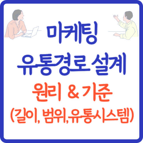 마케팅-유통경로-설계-정리