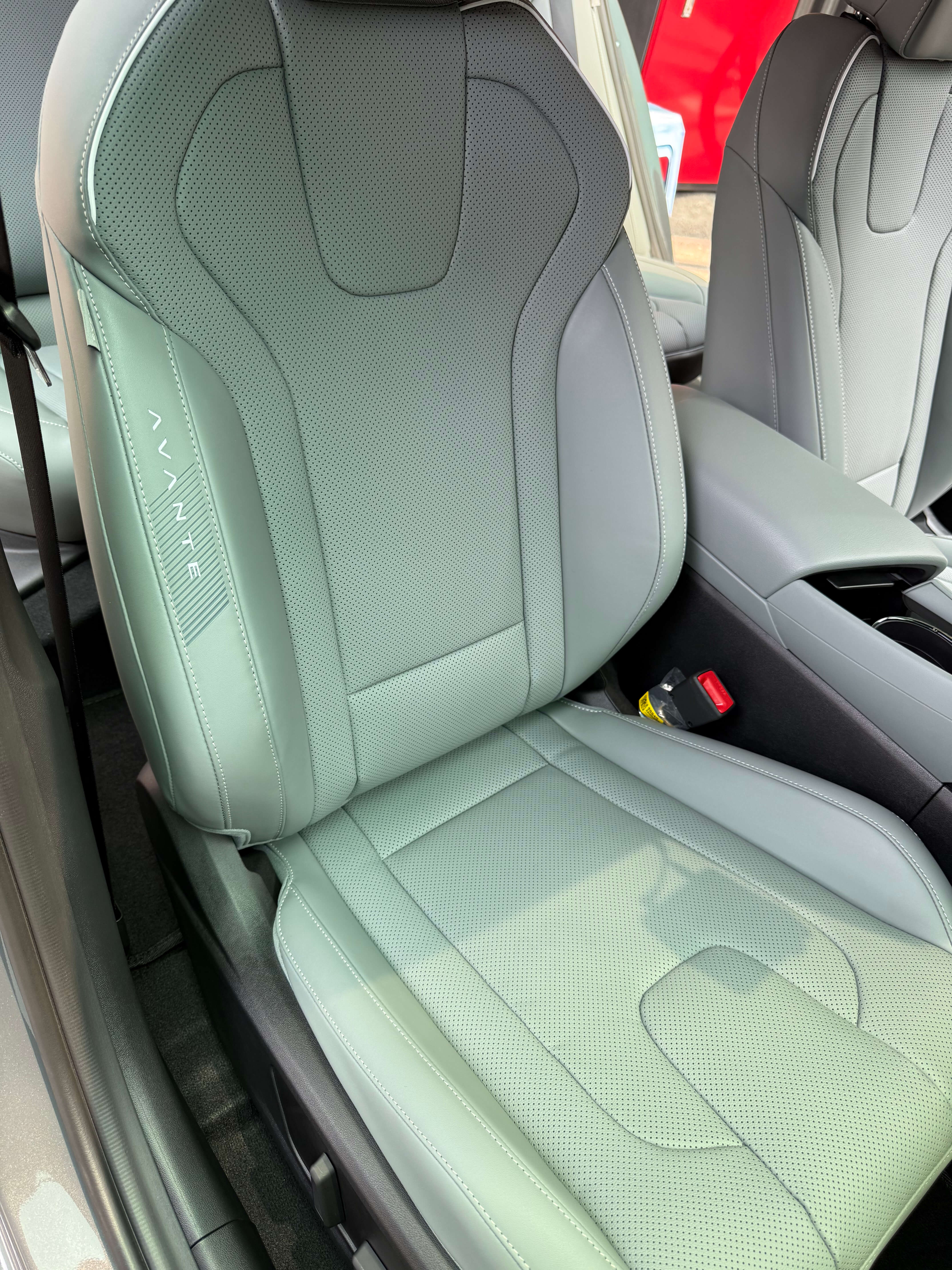 세이지 그린 시트 좌