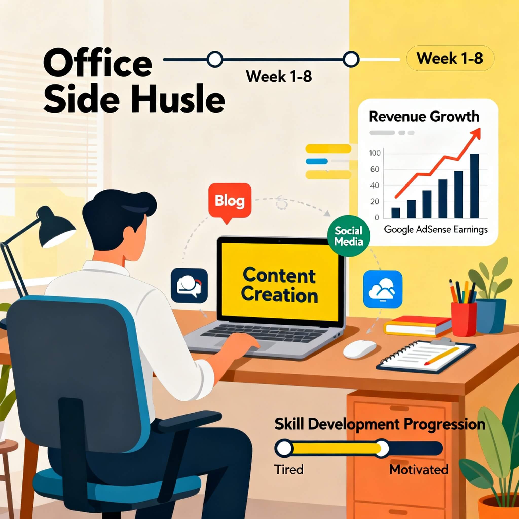 직장인 부업으로 첫 수익을 만드는 구체적인 실행 루틴