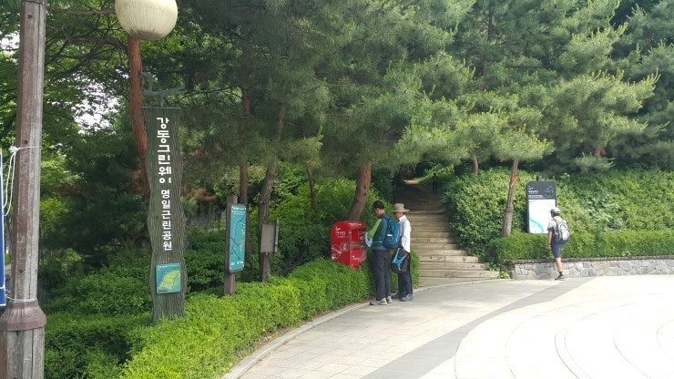 서울 둘레길 3코스 입구 전경|수서에서 광나루까지 이어지는 도심 속 초록길 산책로