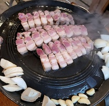 숯불통삼겹살