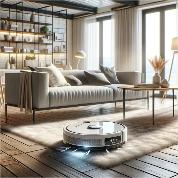 로봇청소기 카펫청소