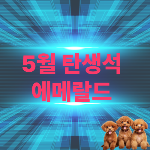 5월 탄생석 에메랄드