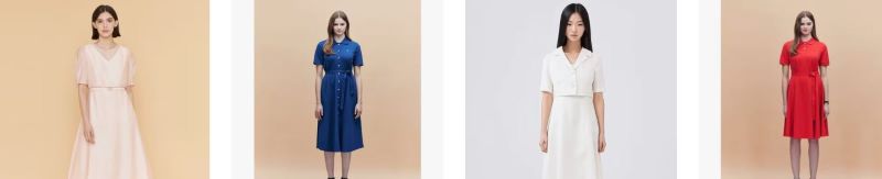 A-line one-piece dress