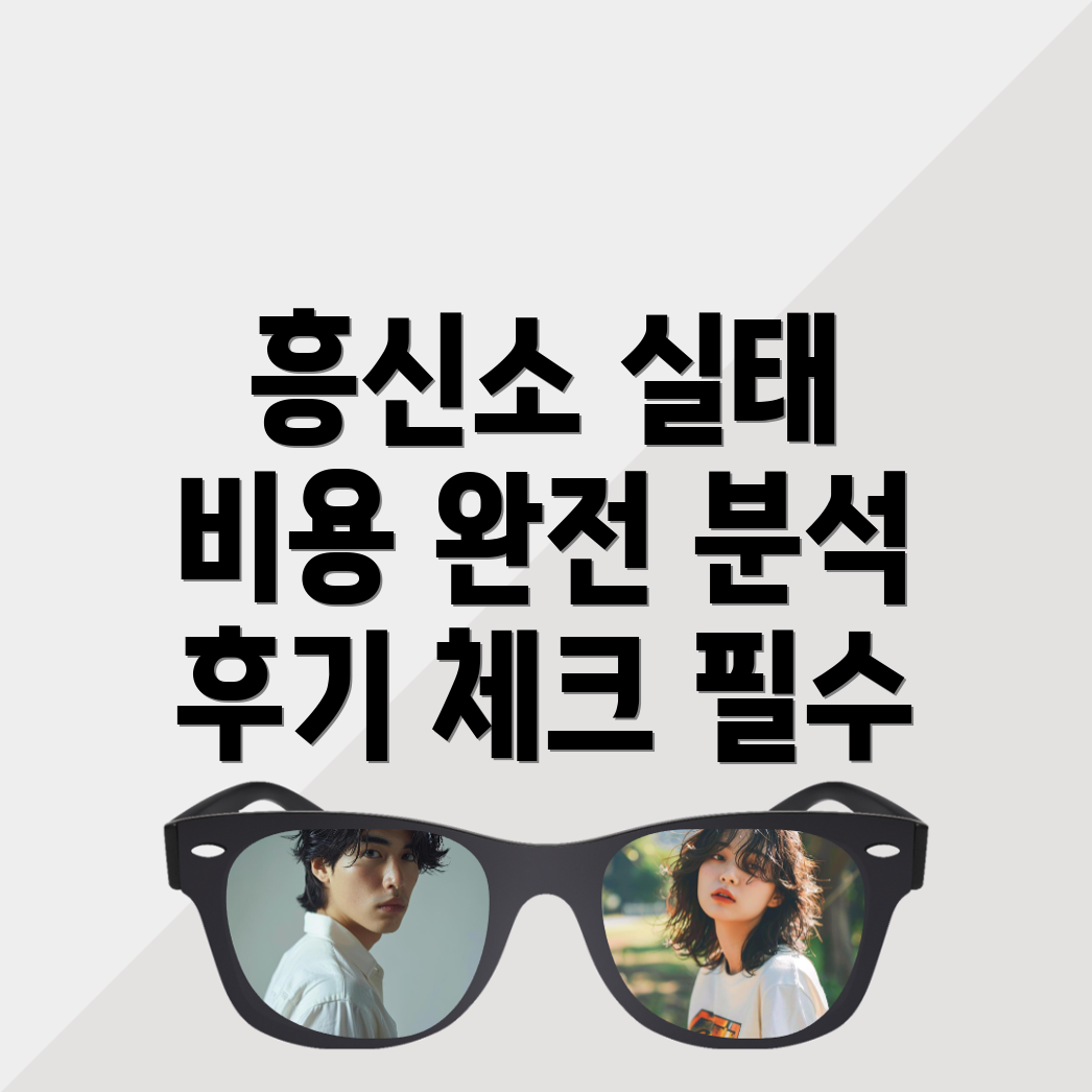 흥신소 의뢰비용