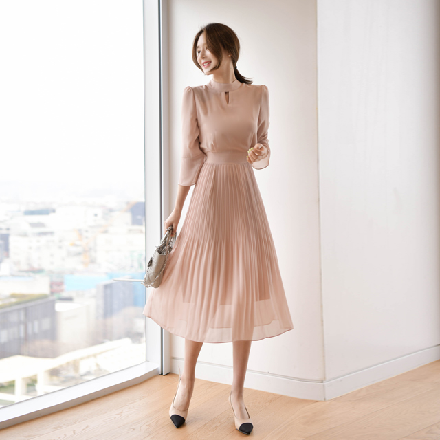 미샤 쉬폰 원피스(S~L)