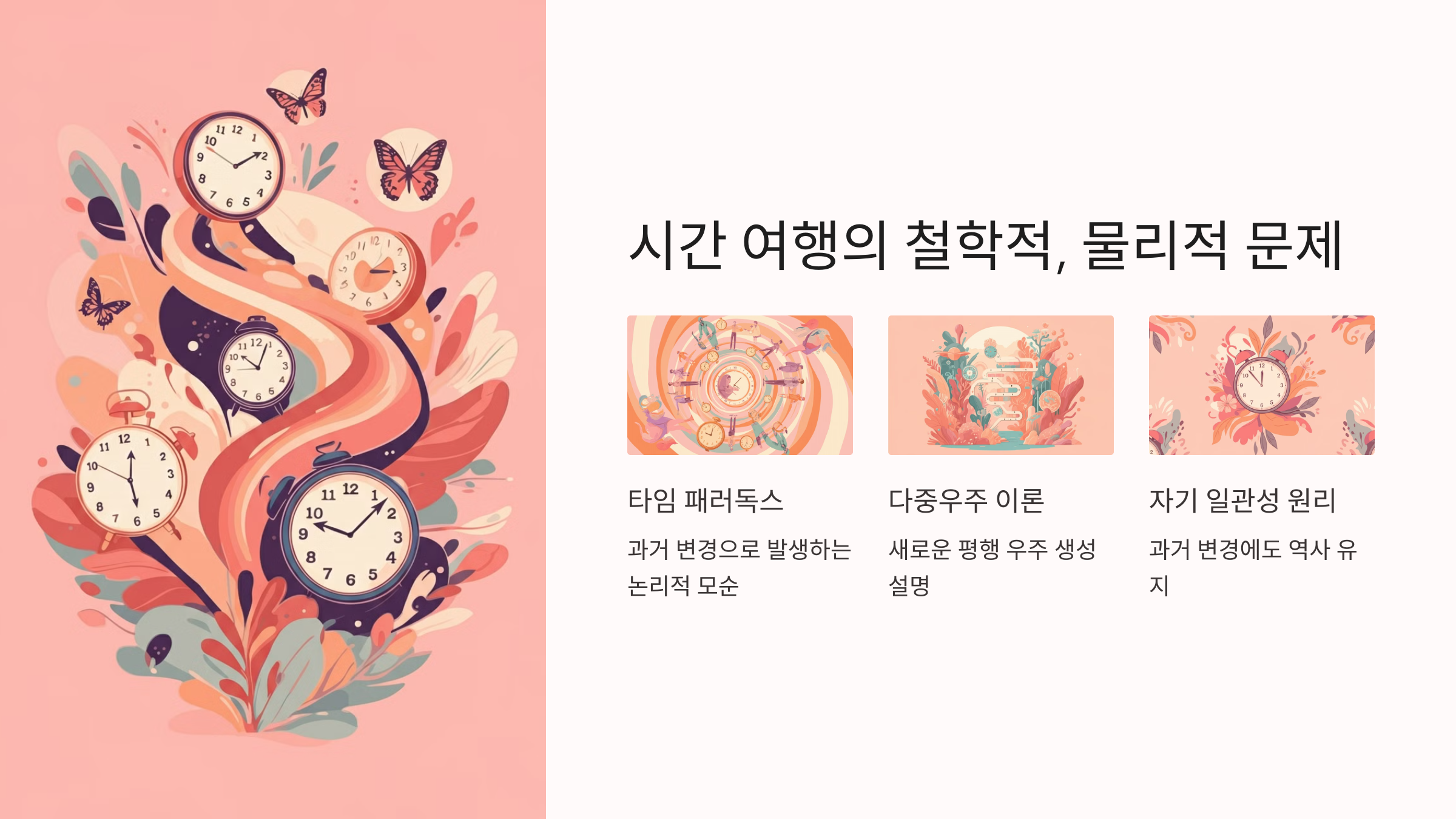 alt=시간 여행의 문제