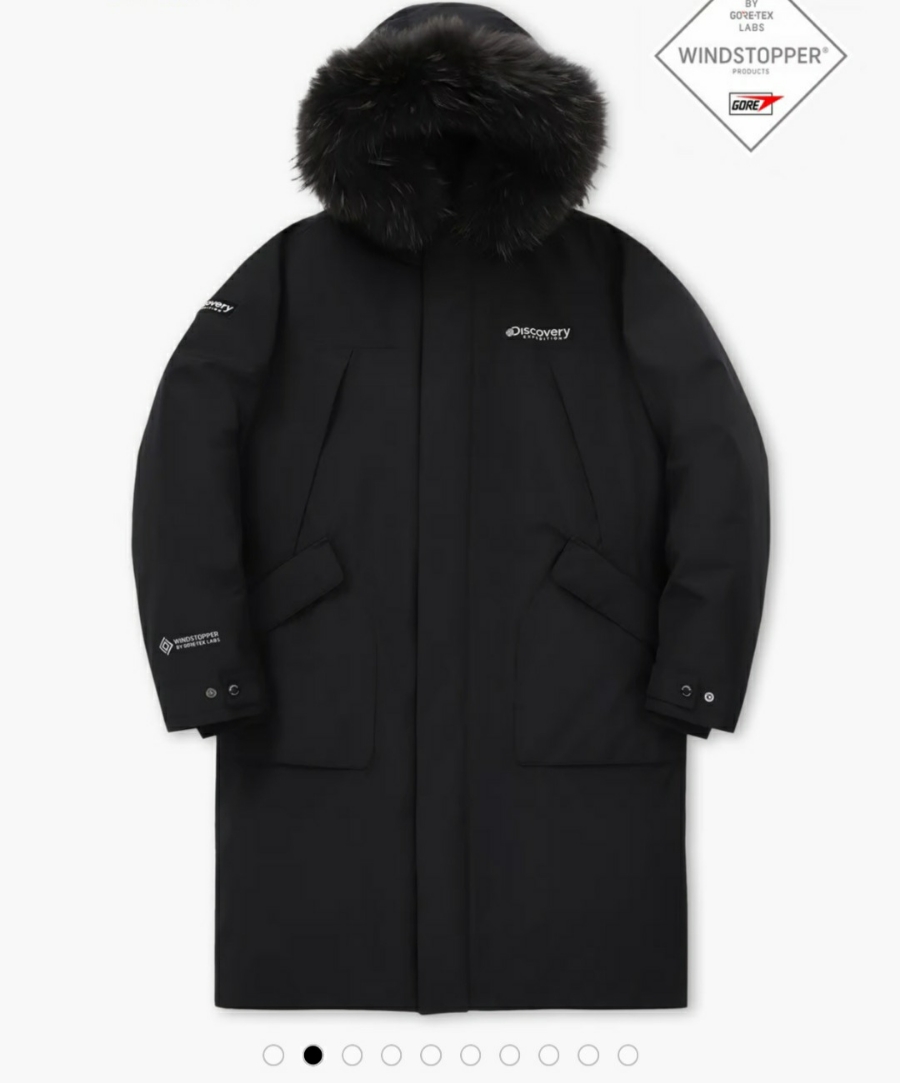 디스커버리 롱패딩