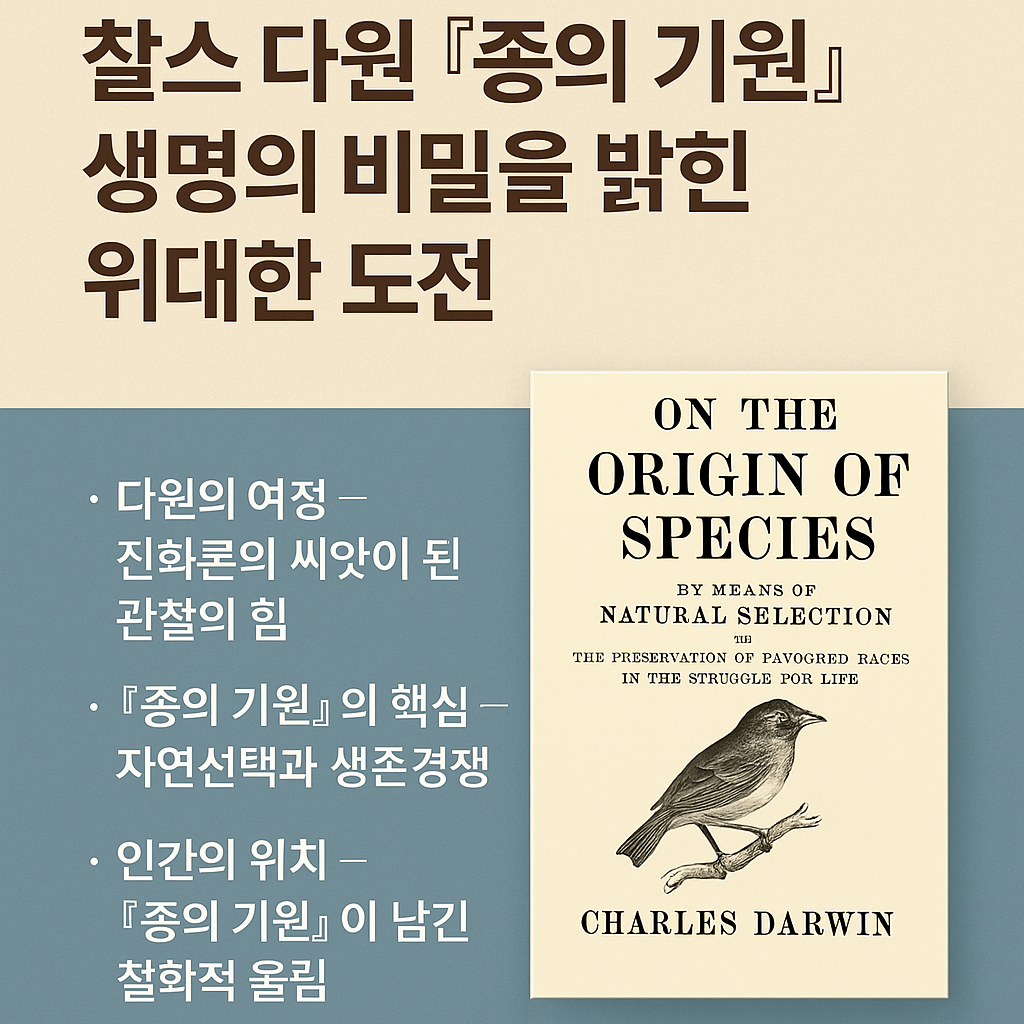 찰스 다윈[종의기원]