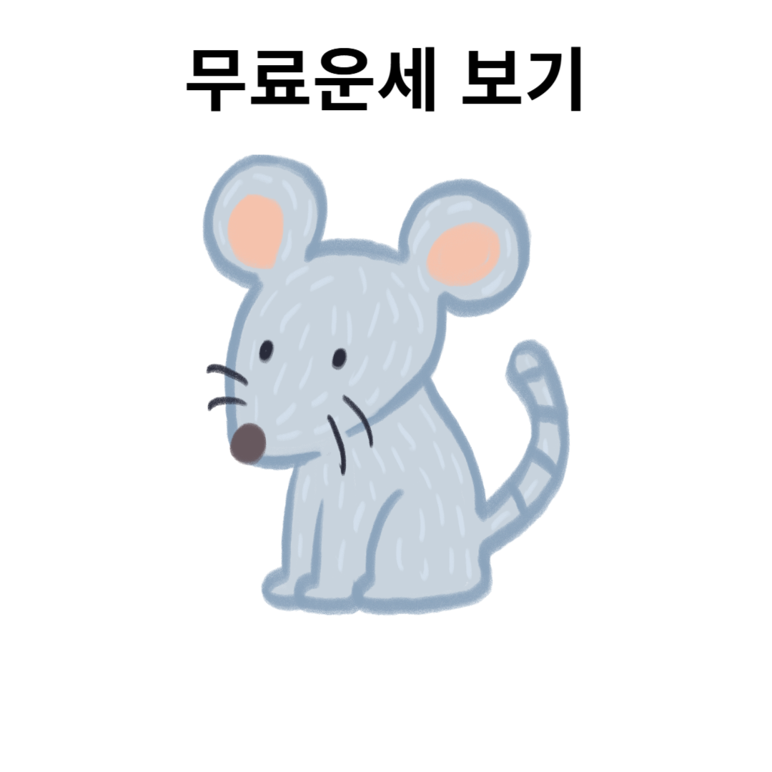 2025년 쥐띠 운세