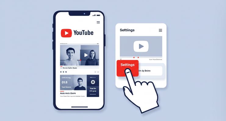 유튜브 자동확대 끄기 관련 이미지