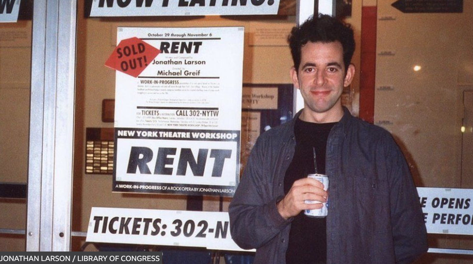 조나단 라슨의 실제 사진