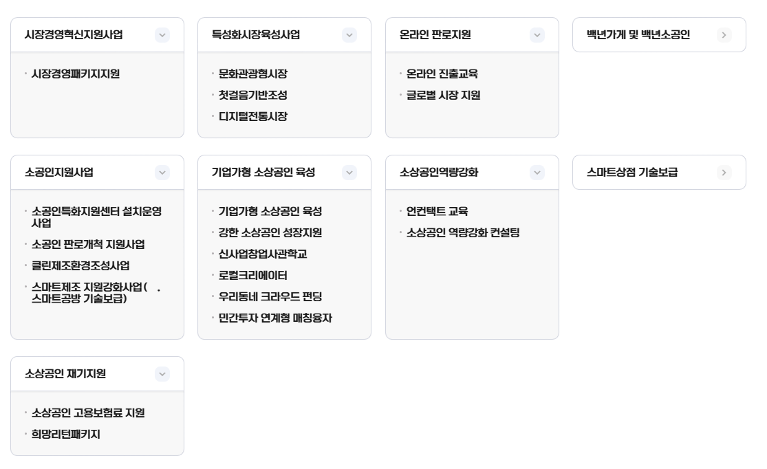 중기부 소상공인 지원사업3