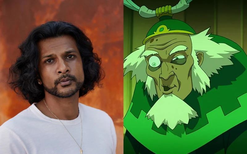 아바타: 아앙의 전설에서 부미 역을 맡은 우트카쉬 암부드카