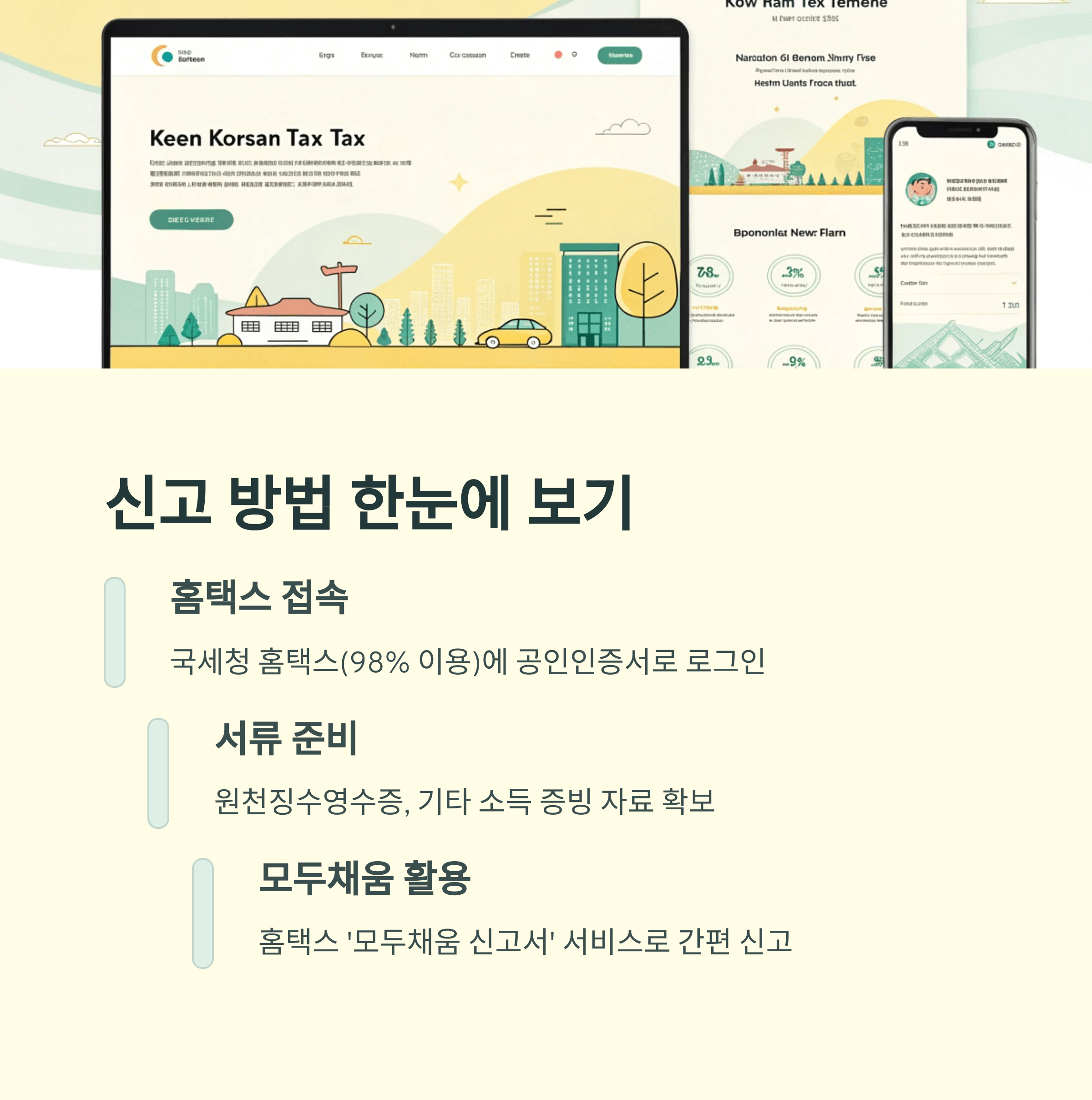 퇴사자의 5월 종합 소득세 신고