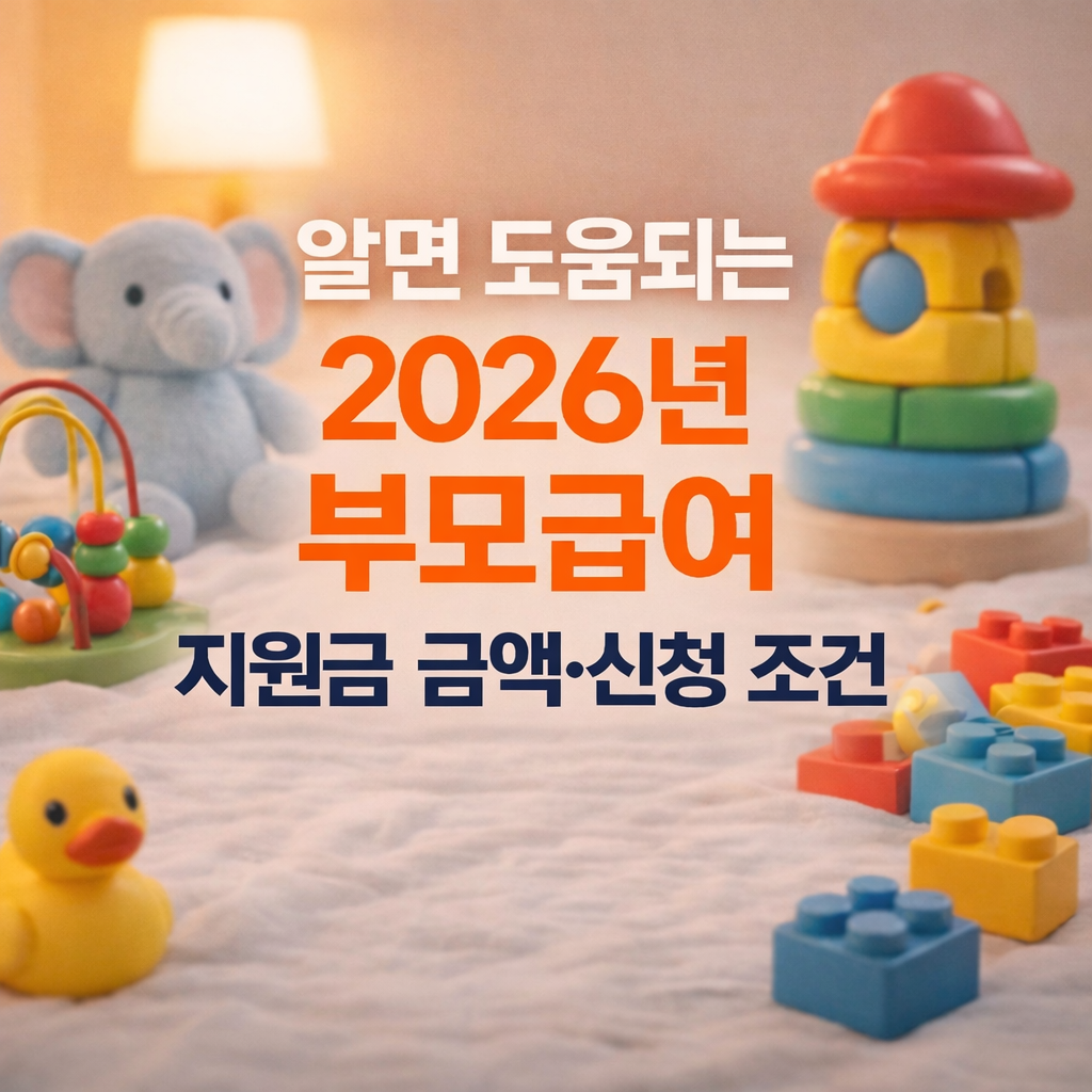 알면 도움되는 2026 부모급여｜지원금 금액&middot;신청 조건 완벽 안내