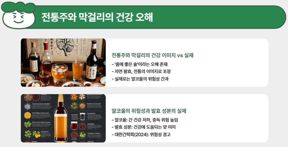 전통주와 막걸리의 건강 오해