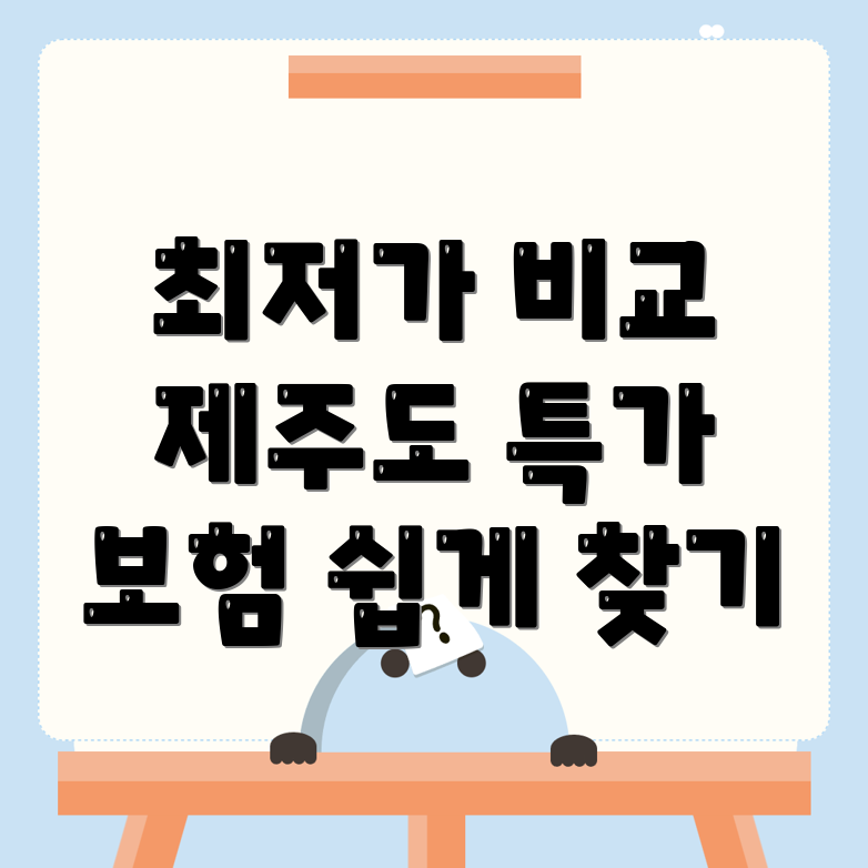 제주도 자동차보험