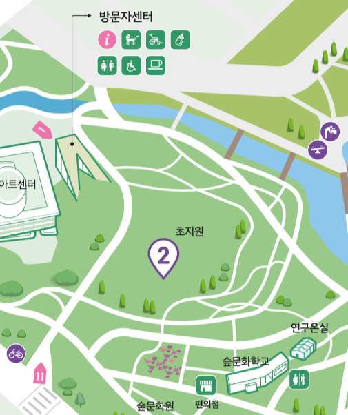 카페 및 편의점 위치