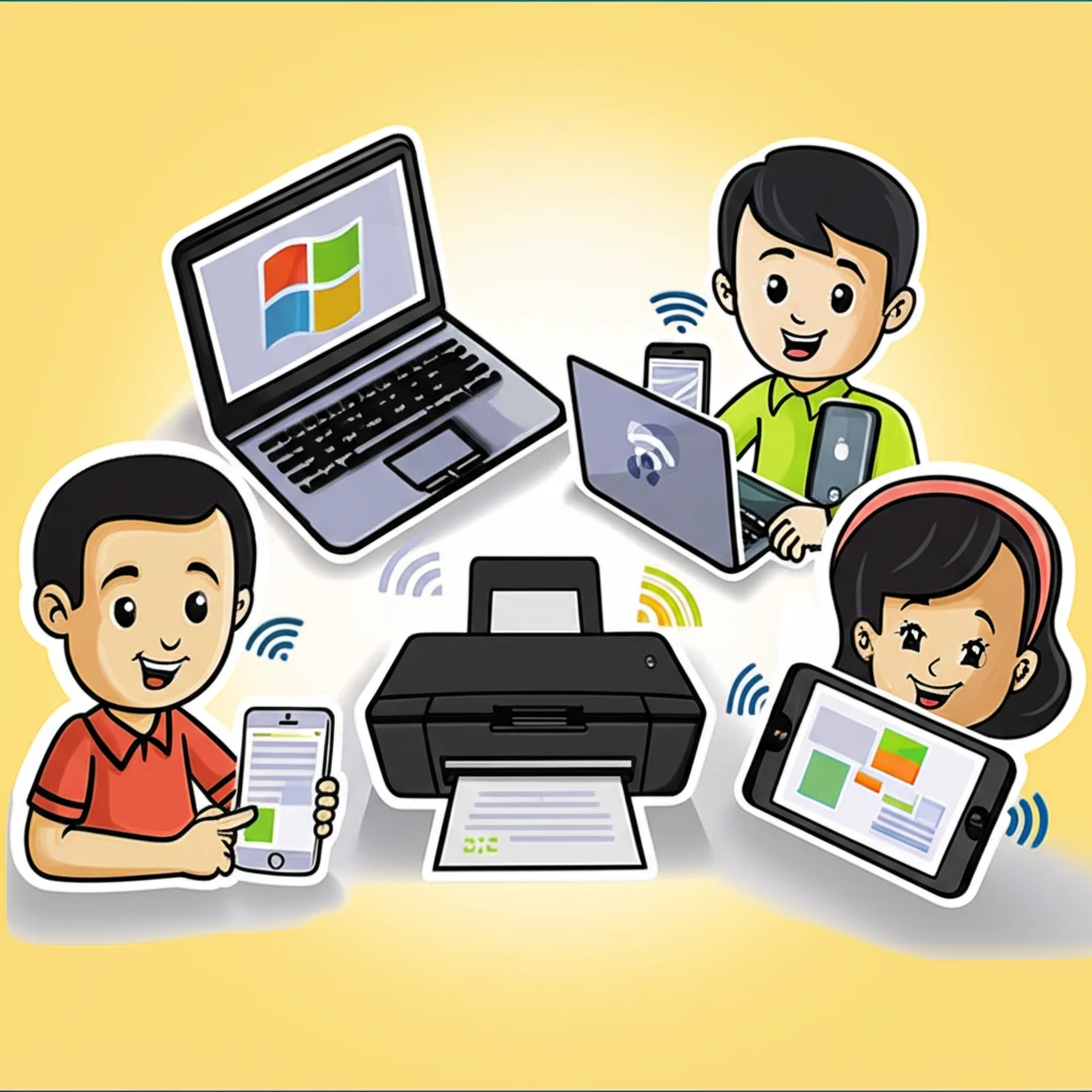 케이블 없이 자유롭게! 와이파이 프린