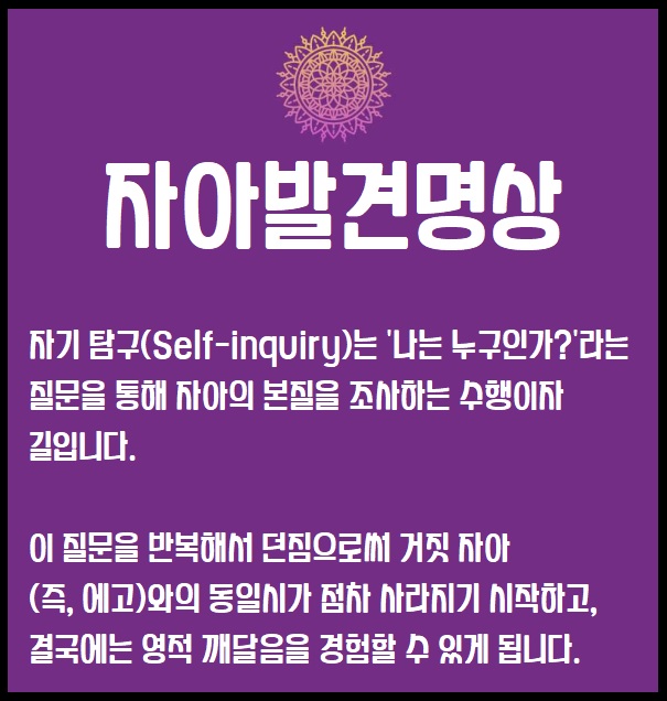 자아발견명상