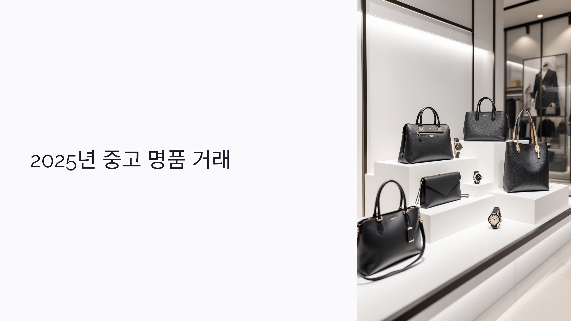 2025년 중고 명품 거래 : 사기 없이 사고파는 실전 전략 7가지