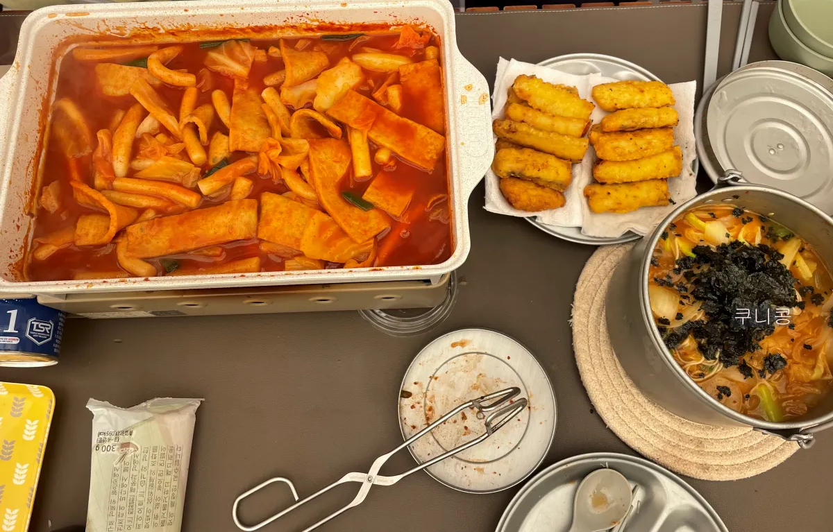 캠핑음식-2박3일동안-먹은-배달요리-술안주-야식-마켓컬리-밀키트-추천