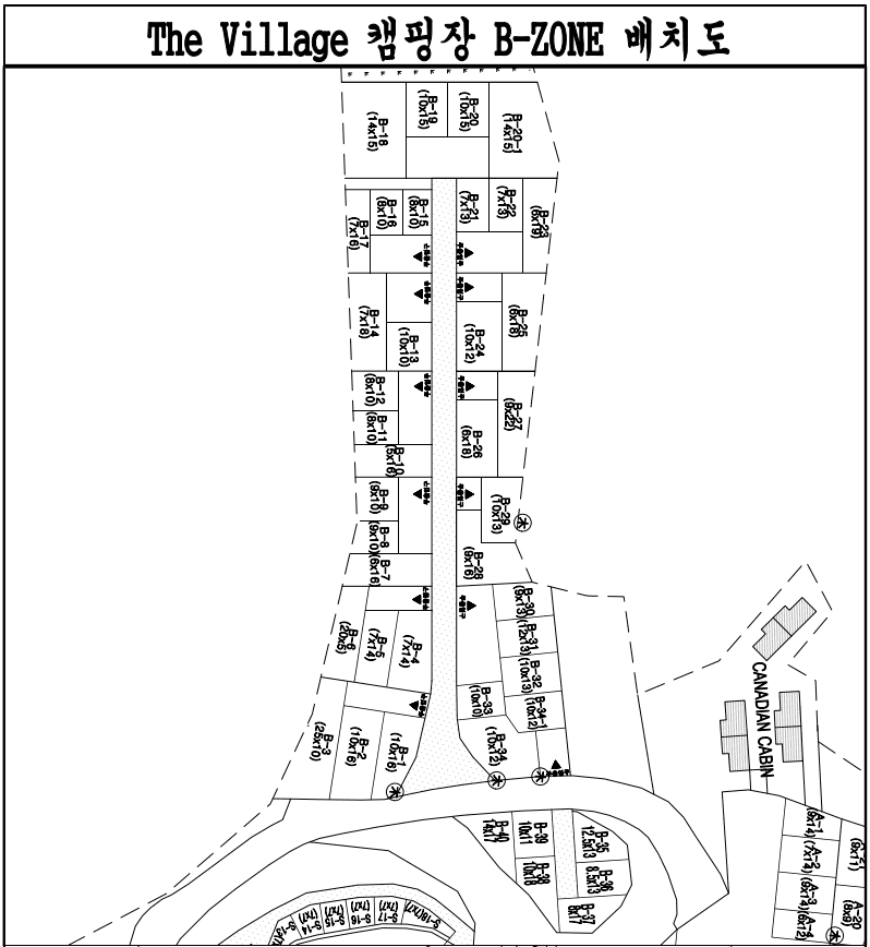 B존배치도