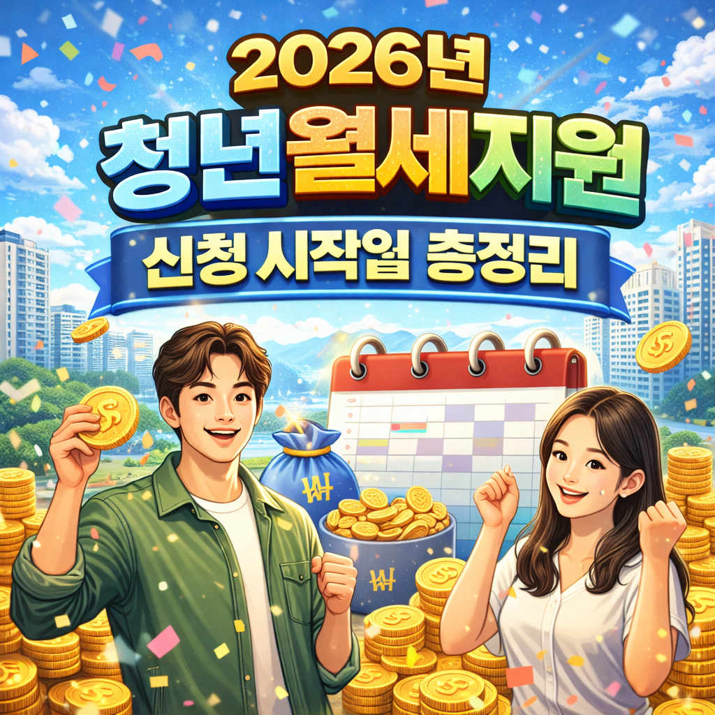 2026년 청년월세지원 신청하러 가기