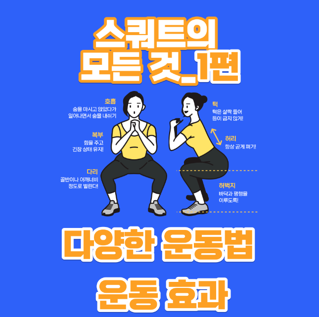 스쿼트-운동효과-운동법