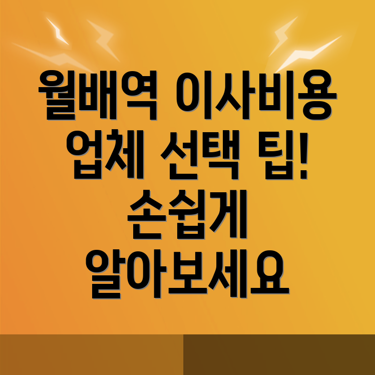 월배역 포장이사 비용