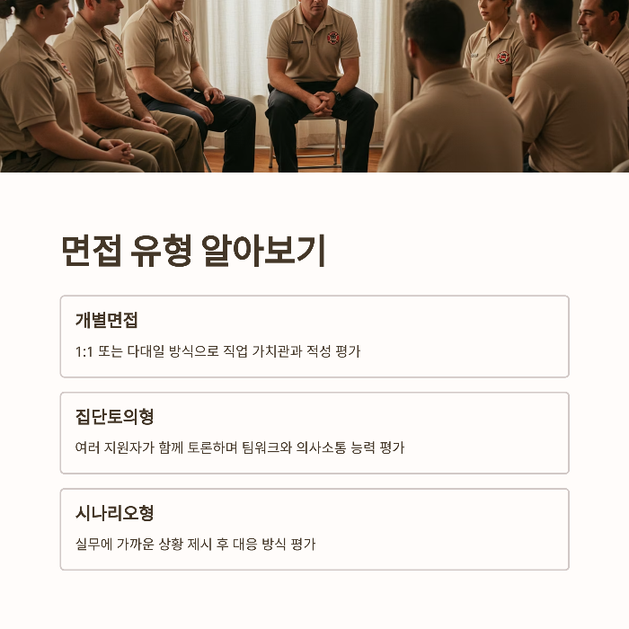 소방공무원 면접시험, 합격