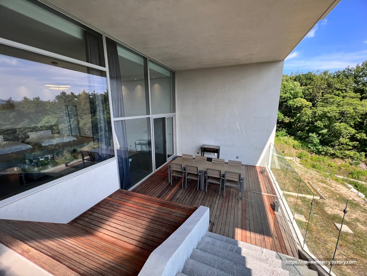 테라스 바베큐장