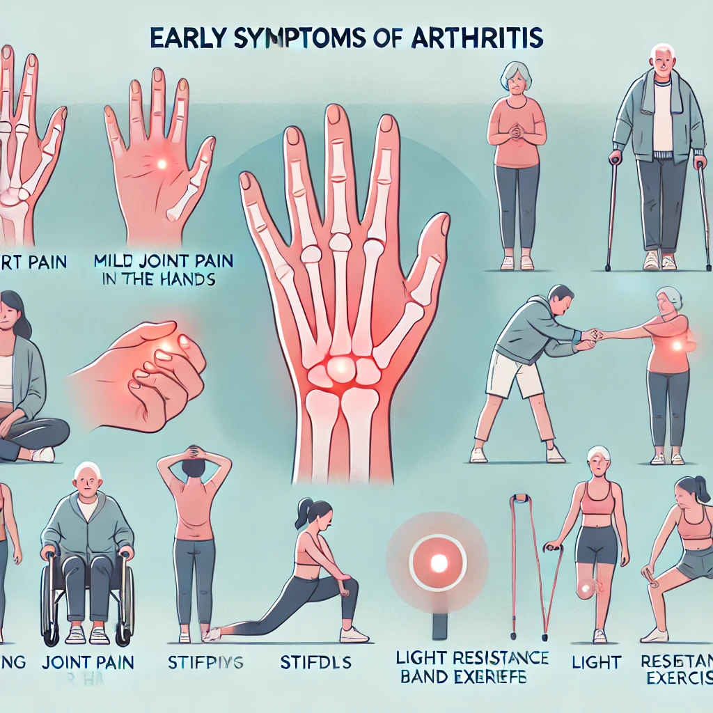 관절염 초기증상과 통증 완화에 도움되는 운동법