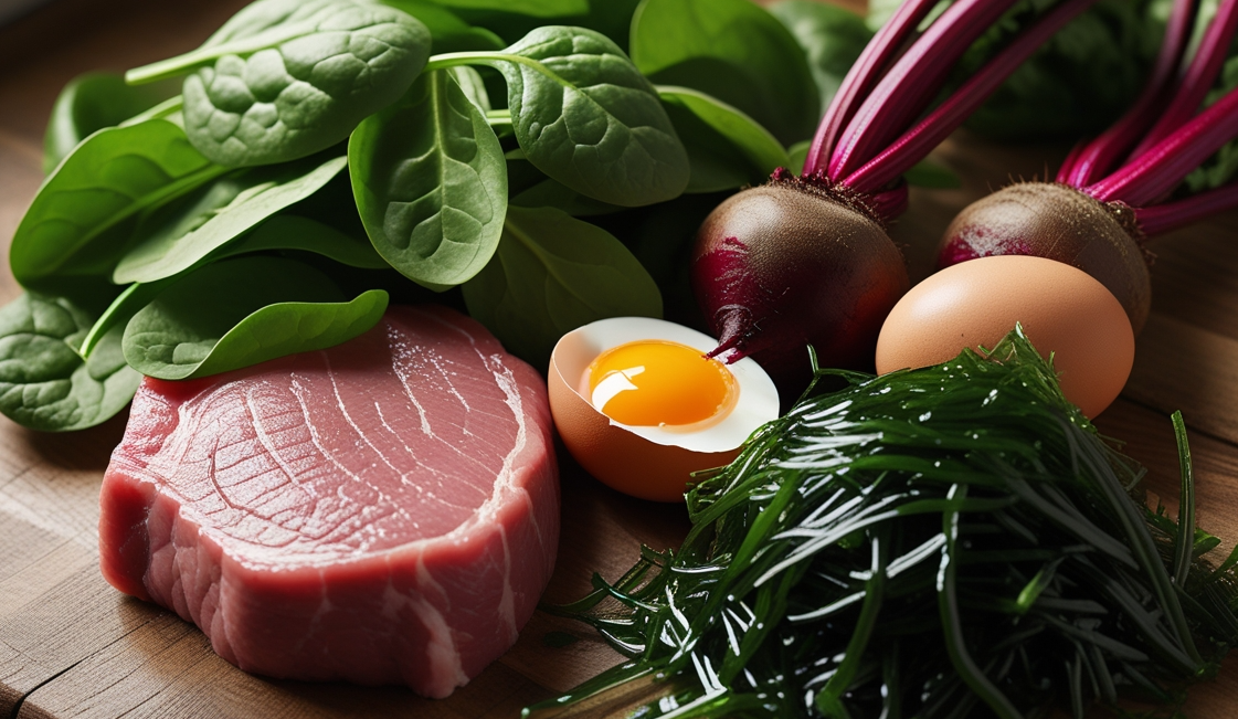 빈혈 예방에 좋은 7가지 음식 관련 사진