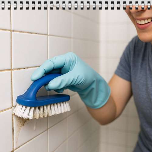 줄눈 청소는 일회성 NO! 월 1회 루틴으로 정착시키세요