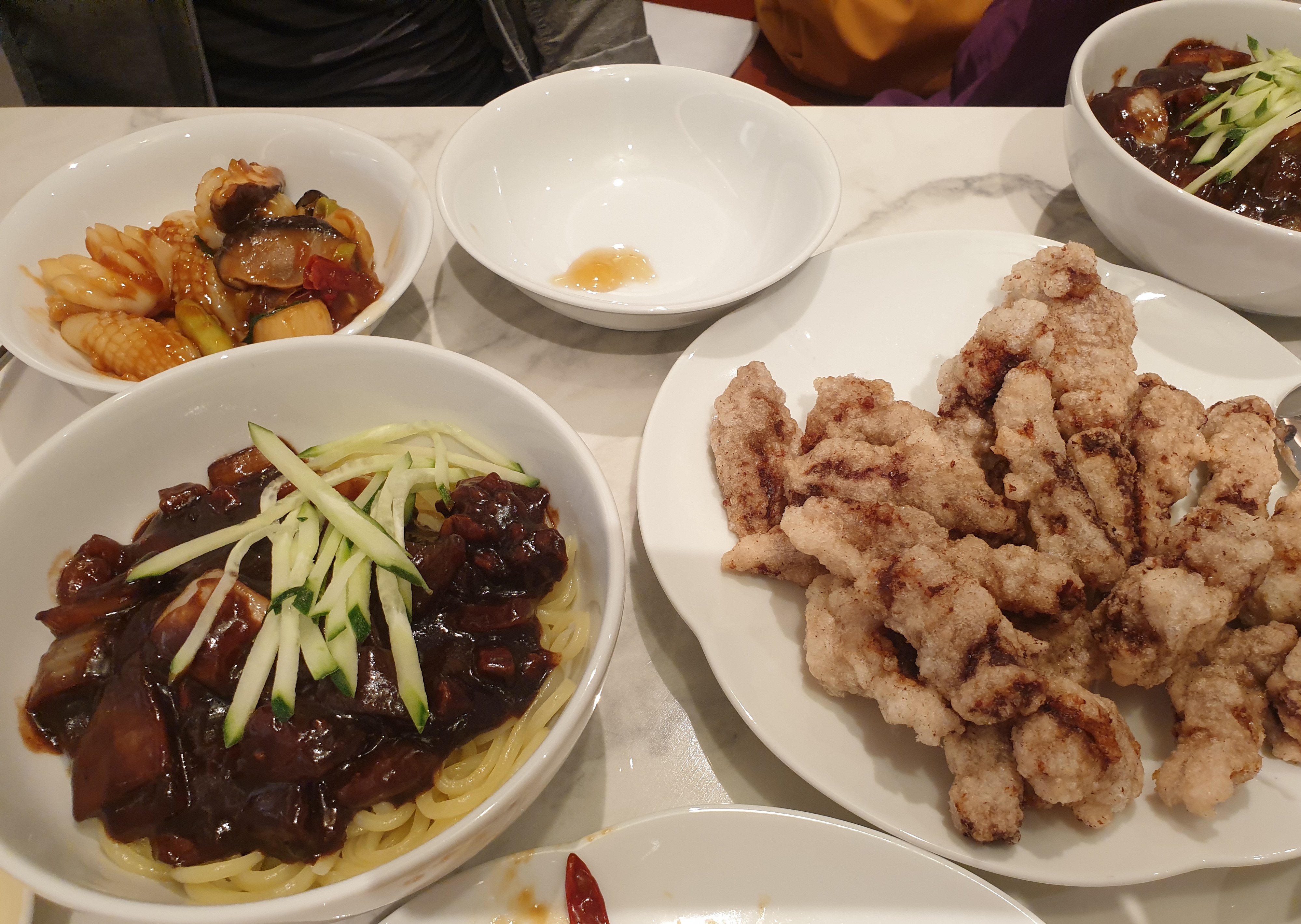 호경전 짜장면과 탕수육