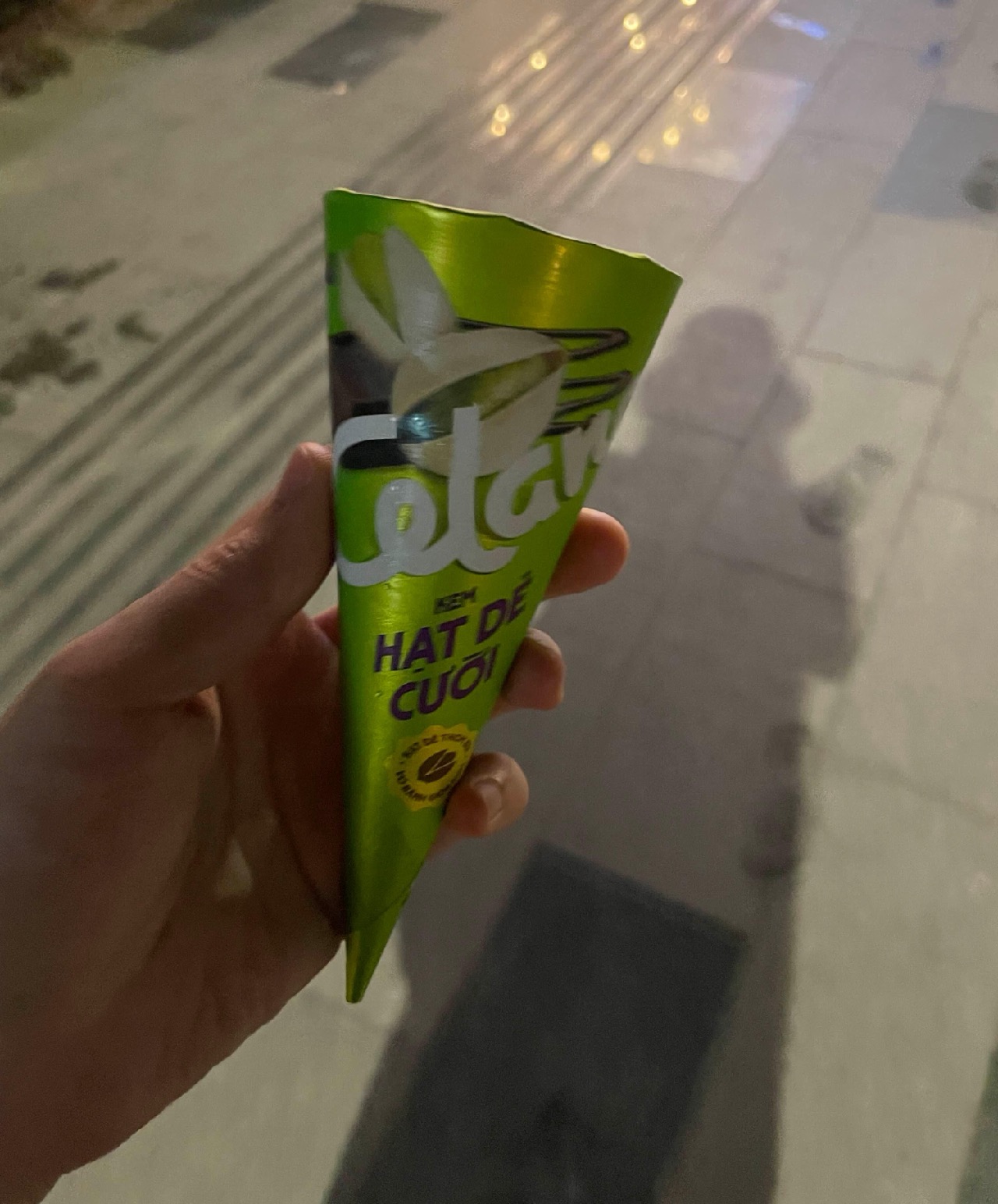 베트남에서 사먹은 아이스크림 사진