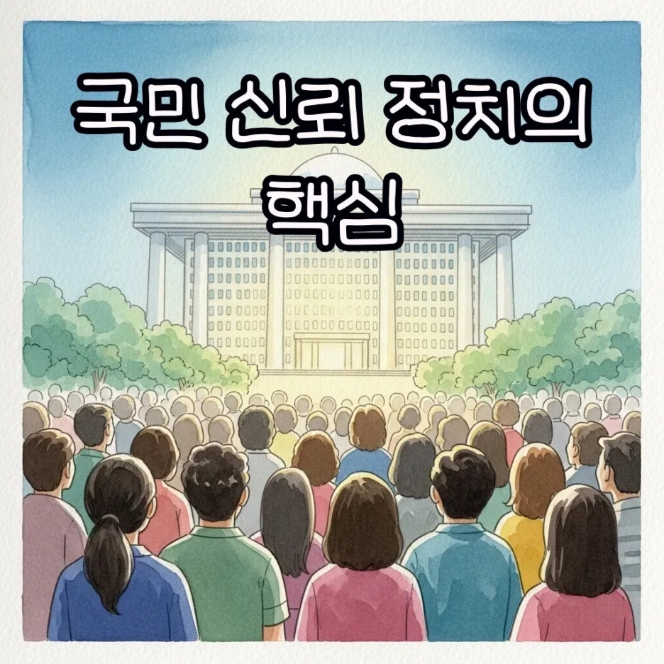 국민이 희망을 가지고 바라보는 정부 건물.