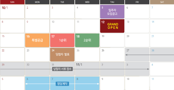 분양일정
