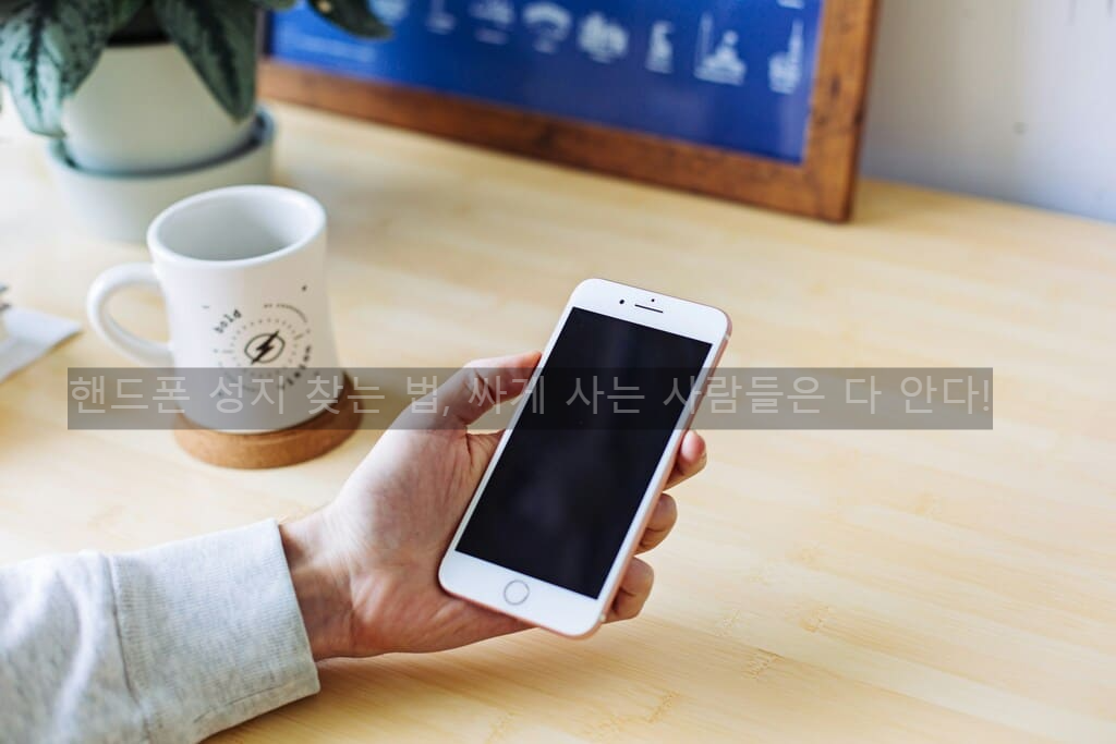 핸드폰 성지 찾는 법, 싸게 사는 사람들은 다 안다!