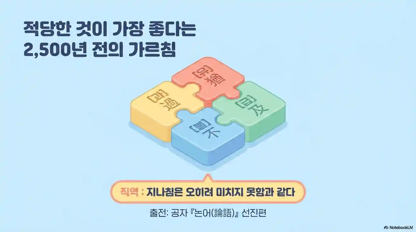 과유불급 뜻 직역