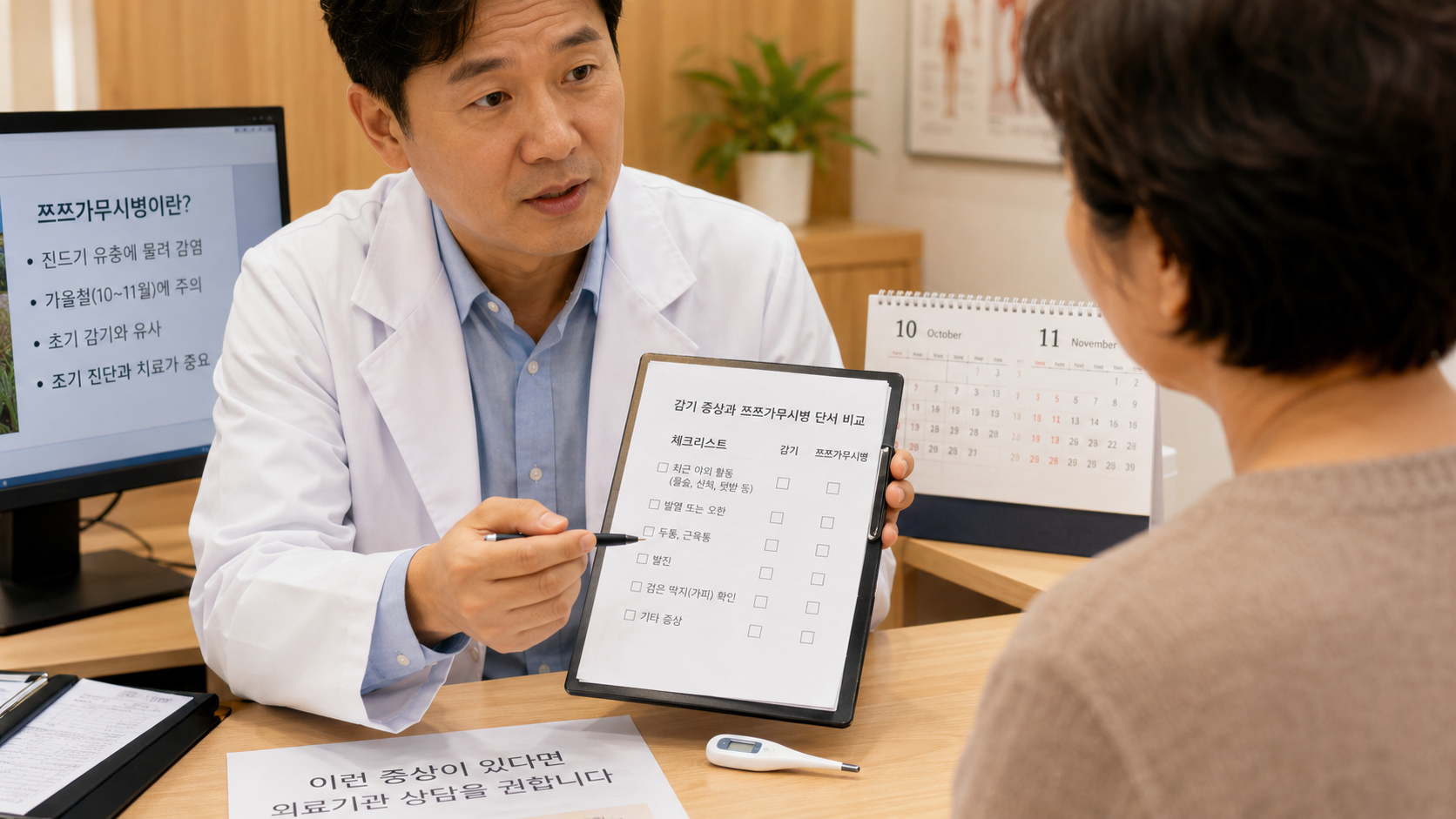 쯔쯔가무시증 초기증상 가피 위치 감기몸살 구별법 총정리