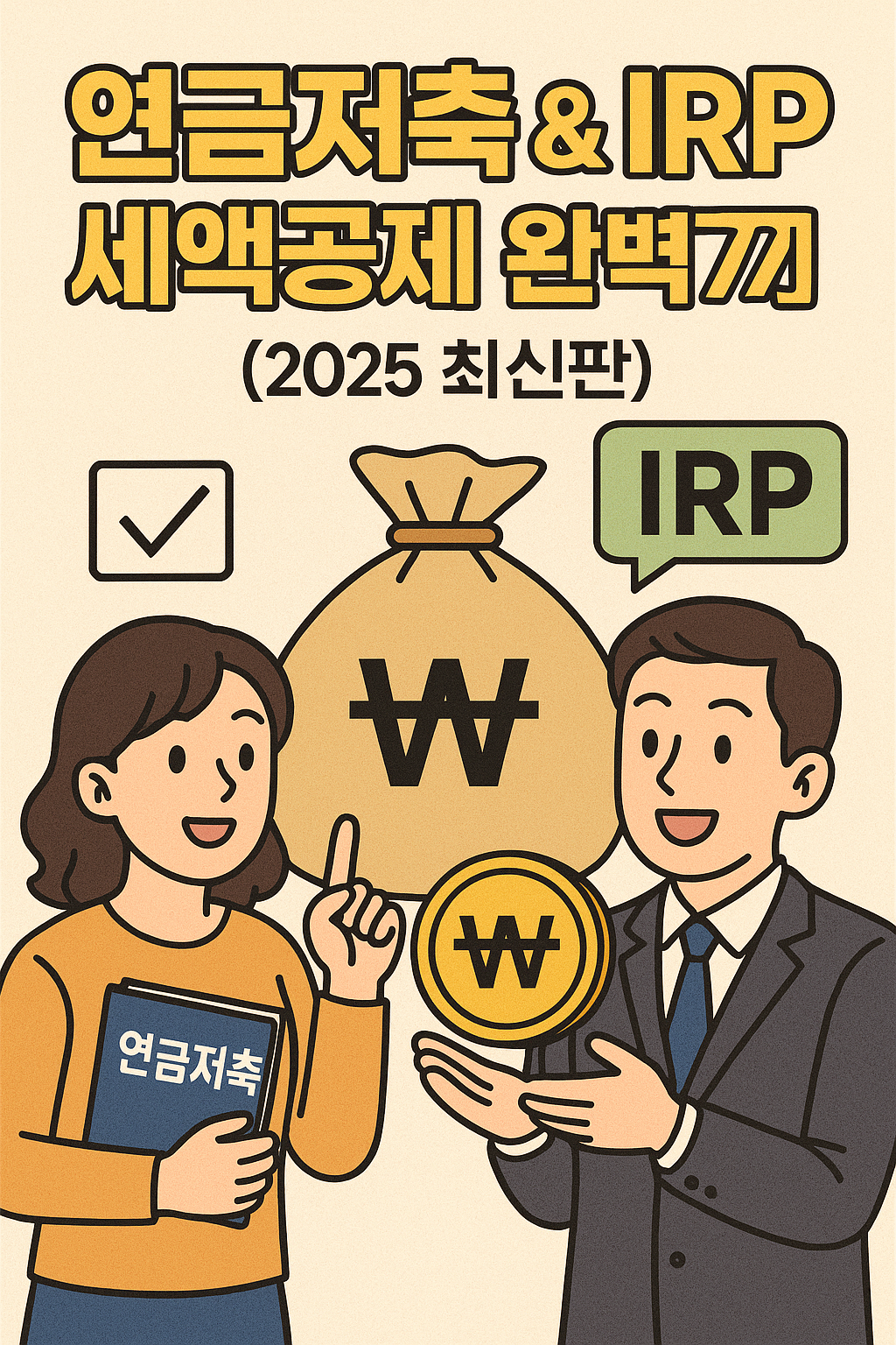 연금저축 & IRP 세액공제 완벽 가이드 (2025 최신판)