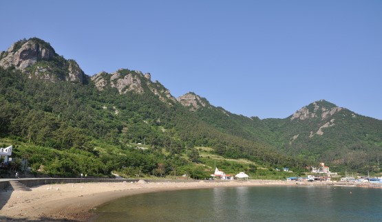 사량도 대항해수욕장