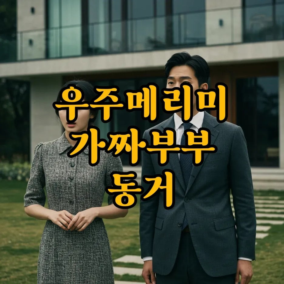 우주메리미 2회, 최우식 정소민 가짜 부부 동거 시작! 과연?