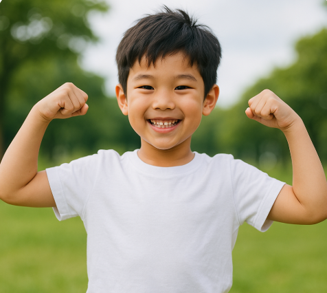 어린이 건강지표 면역력, 수면, 비만률 관련 사진